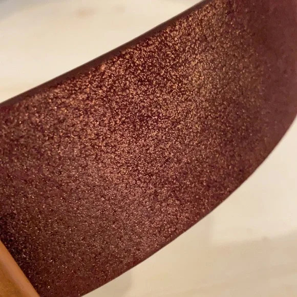 Nanette Lepore Metallic Leather Belt - Picture 3 of 8